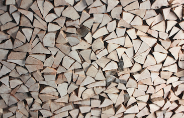 The wood pile can keep you warm if your chimney service is up to day. Omaha Nebraska. 